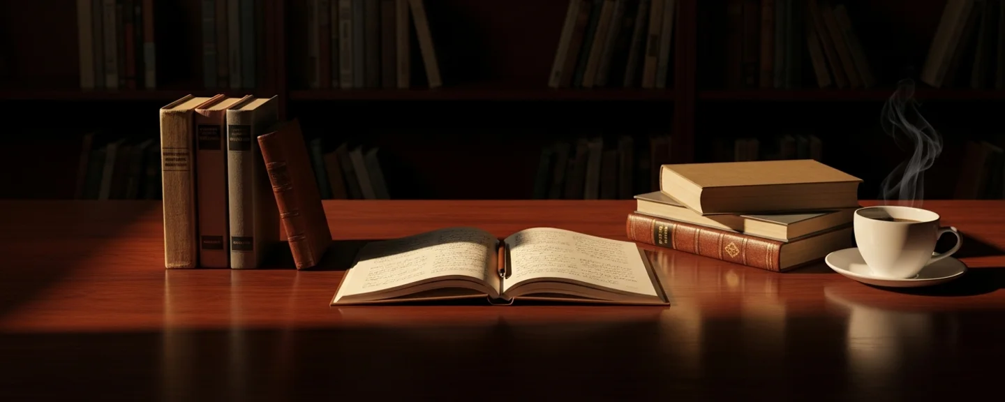 Fifty years of negotiation, written down on the same shelf.
