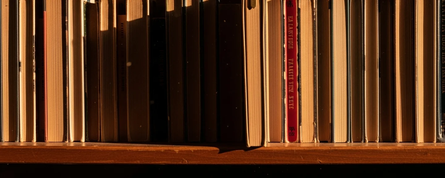 The shelf the algorithm forgot.