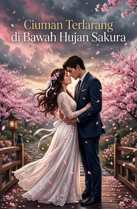 Ciuman Terlarang di Bawah Hujan Sakura