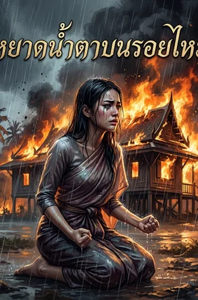 หยาดน้ำตาบนรอยไหม