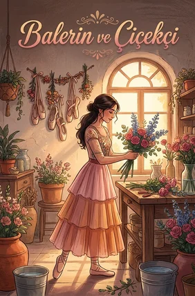 Balerin ve Çiçekçi