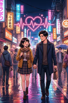 偽カップルなのに、手を繋ぐと心臓がうるさい