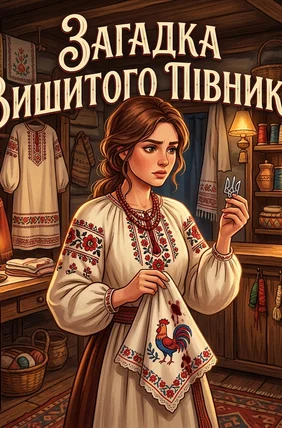 Загадка вишитого півника