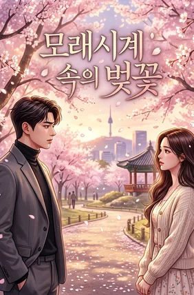 모래시계 속의 벚꽃