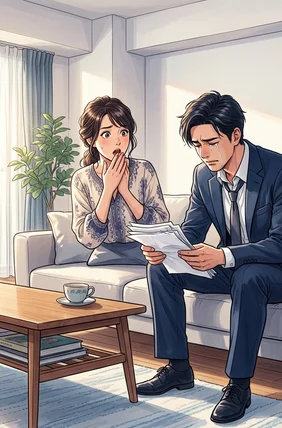 離婚届を出す日に、夫が泣いた