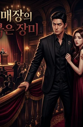 경매장의 붉은 장미